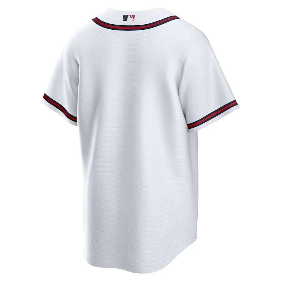 Jersey MLB Atlanta Braves I Torcedor Masculina Branca