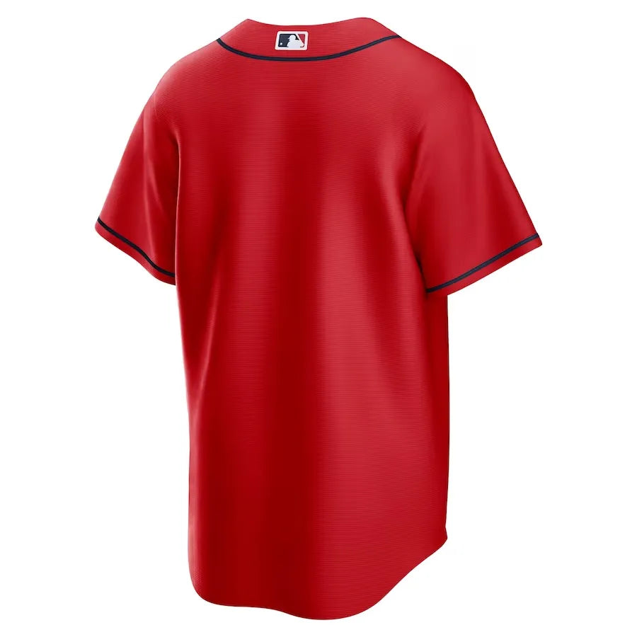 Jersey MLB Atlanta Braves II Torcedor Masculina Vermelha