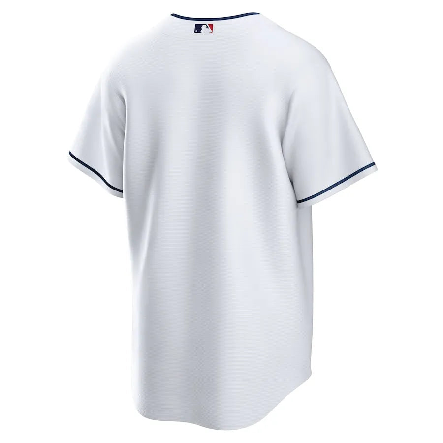 Jersey MLB Cleveland Guardians White Home Torcedor Masculina Branca