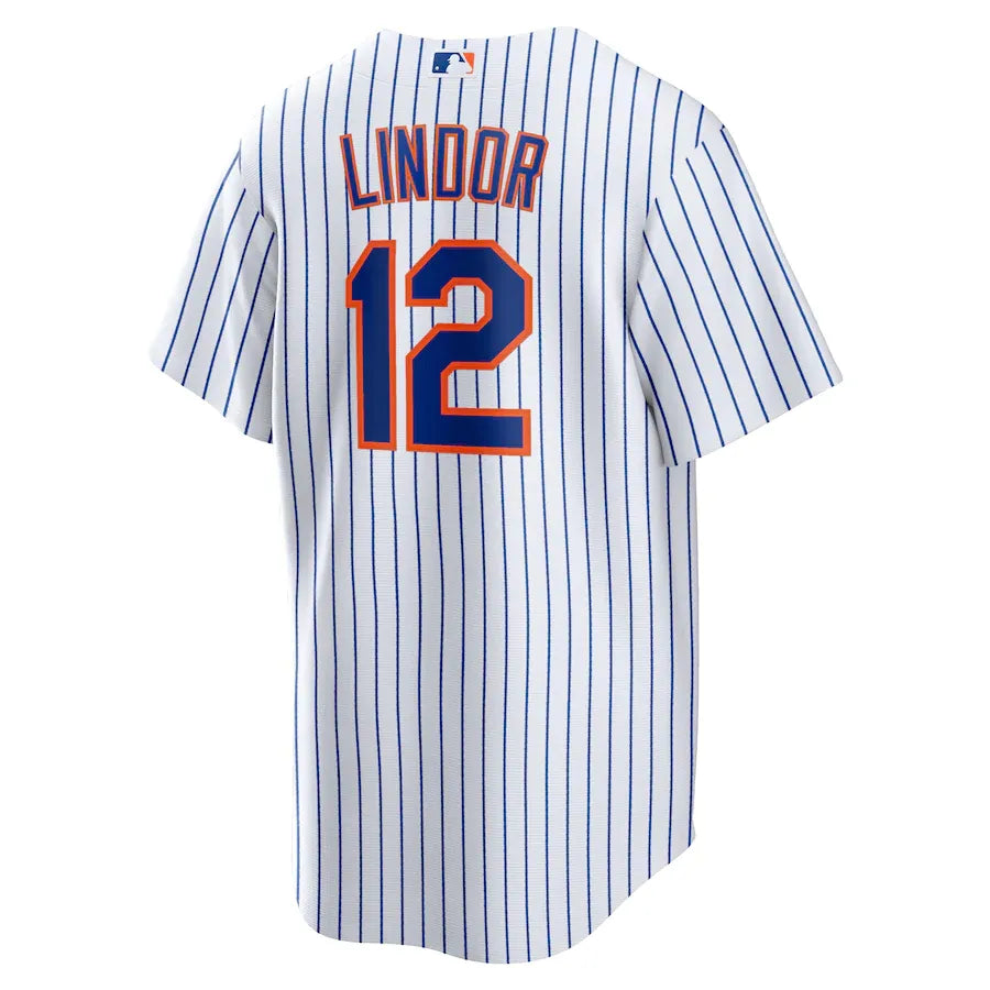 Jersey MLB New York Mets I Torcedor Masculina Listrada Francisco Lindor 12