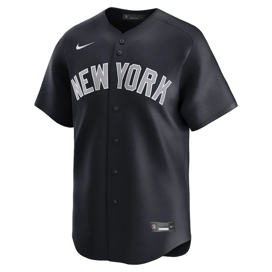 Jersey MLB New York Yankees Navy Alternativa Torcedor Masculina