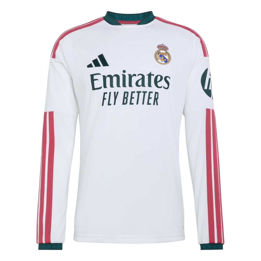 Real Madrid Home 26/27 Jersey - Long Sleeve - TrophyNations