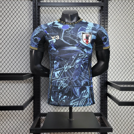 Japan 25/26 Special Edition Jersey - Navy Blue - Player Version - Slim Fit