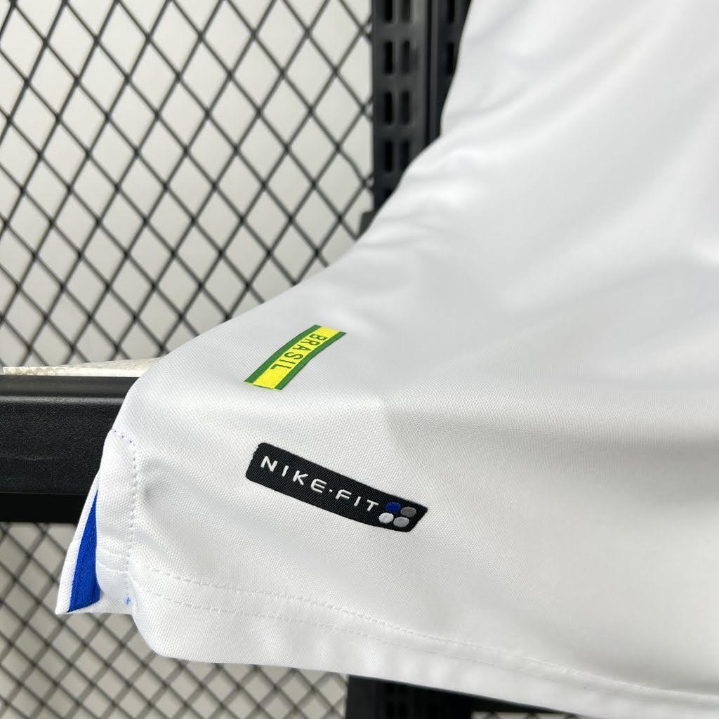 Camisa Retro Seleção Brasil 1998/99 I Brazil White