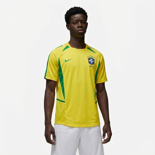 Jersey Retro National Team Brasil 2002/03 I