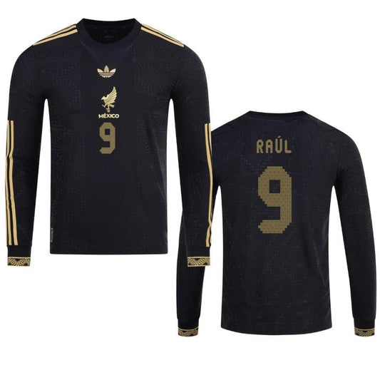 Mexico Raúl Jiménez 2025 Special Edition Long Sleeve Authentic Player [Slim Fit] Player Third Jersey by