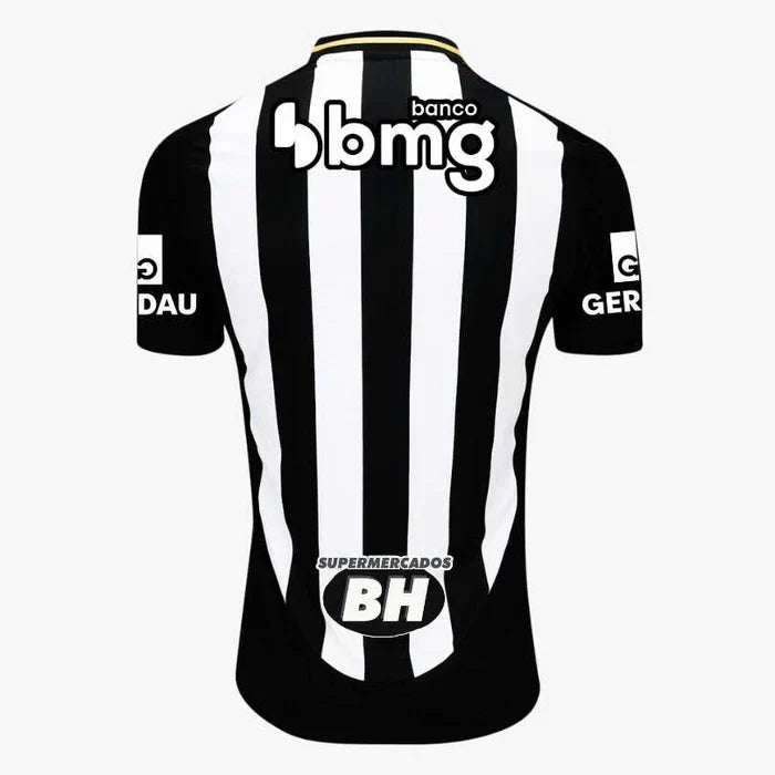 Jersey Atlético Mineiro 25/26 Home com Todos os Patrocinios