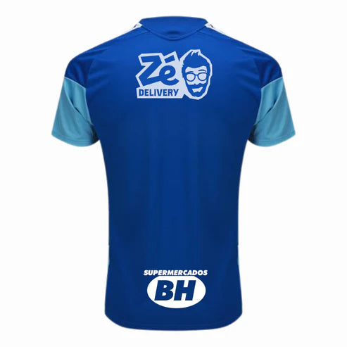 Camisa Cruzeiro Treino Atleta 2026 - com Patrocínios