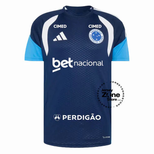 Camisa Cruzeiro Treino Comissão 2026 - Patrocínios