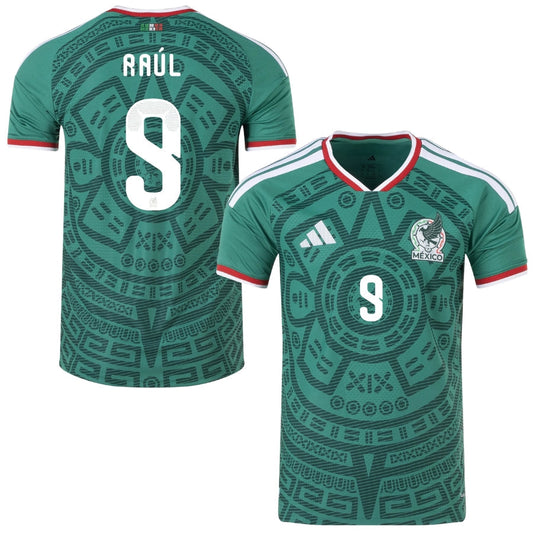Mexico Home RAÚL 9 Authentic Player [Slim Fit] Player Shirt 2026 World Cup