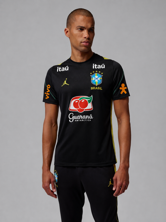 Brazil Training Black 2026 - Player [Slim Fit ]
