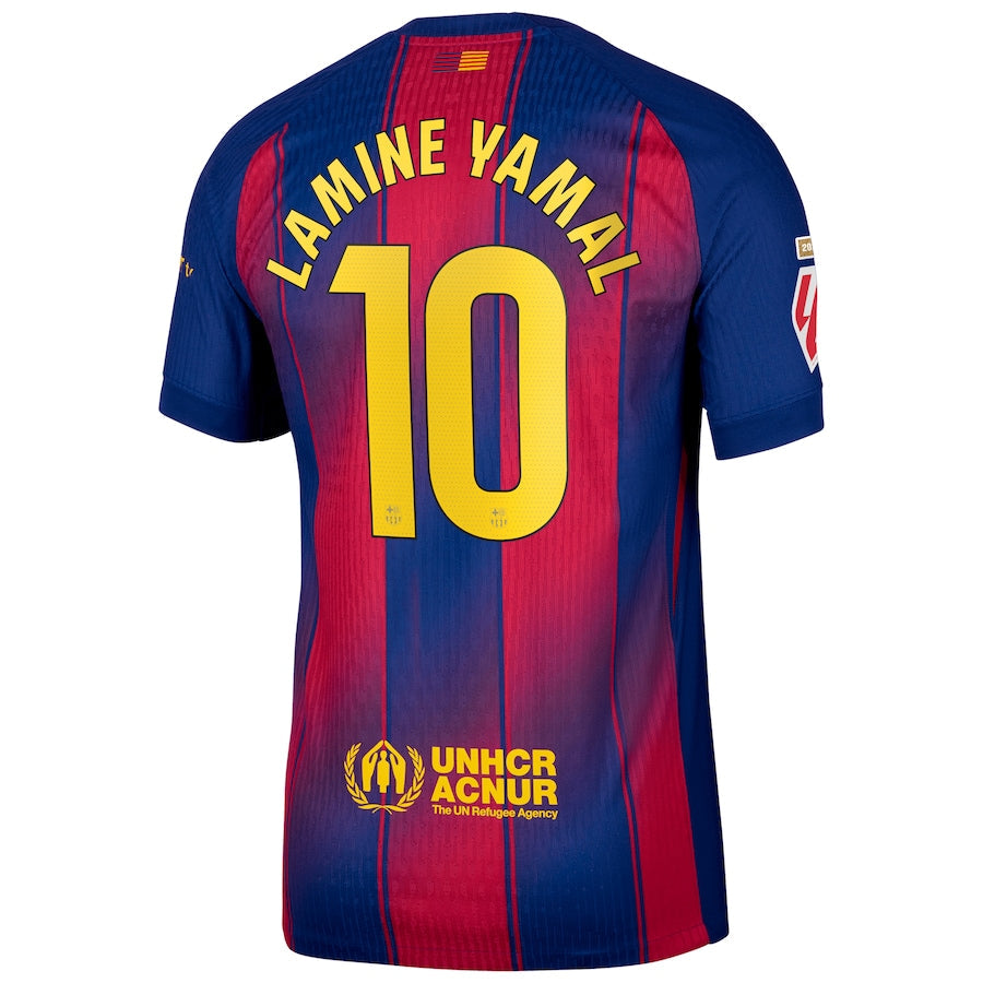Lamine Yamal Barcelona 2025/26 Home Authentic Player [Slim Fit] Player [Slim Fit] Player [Slim Fit] Player Jersey - Slim Fit