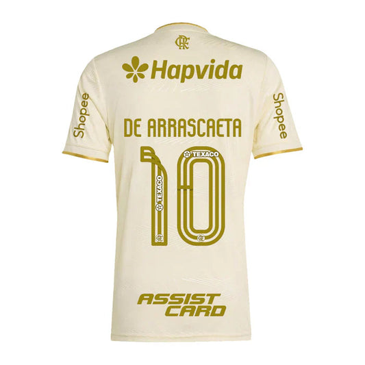 Manto Flamengo Jogo 3 2025/26 – Fan version #10 Arrascaeta