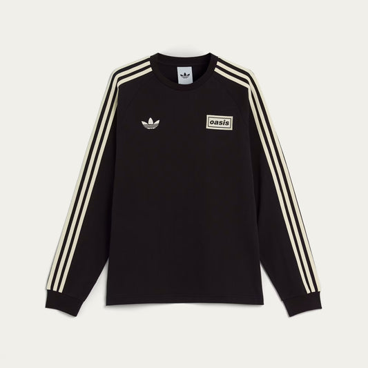 OASIS Long Sleeve 3 Stripes - Black