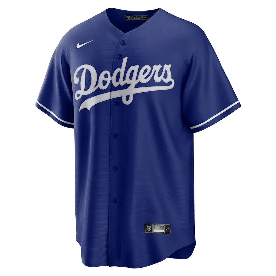 Jersey MLB Los Angeles Dodgers II Torcedor Masculina Azul