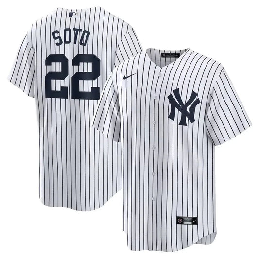 Jersey MLB New York Yankees I Torcedor Masculina Listrada Juan Soto 22