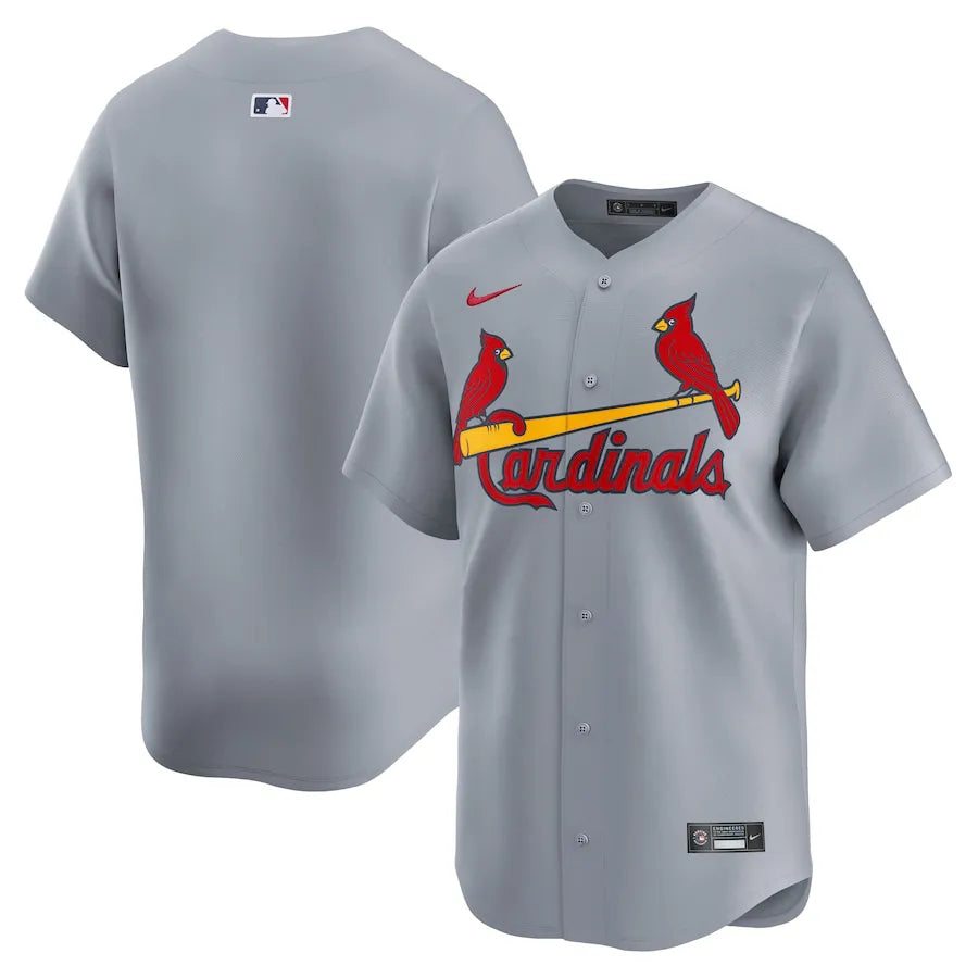 Jersey MLB St. Louis Cardinals II Torcedor Masculina Cinza