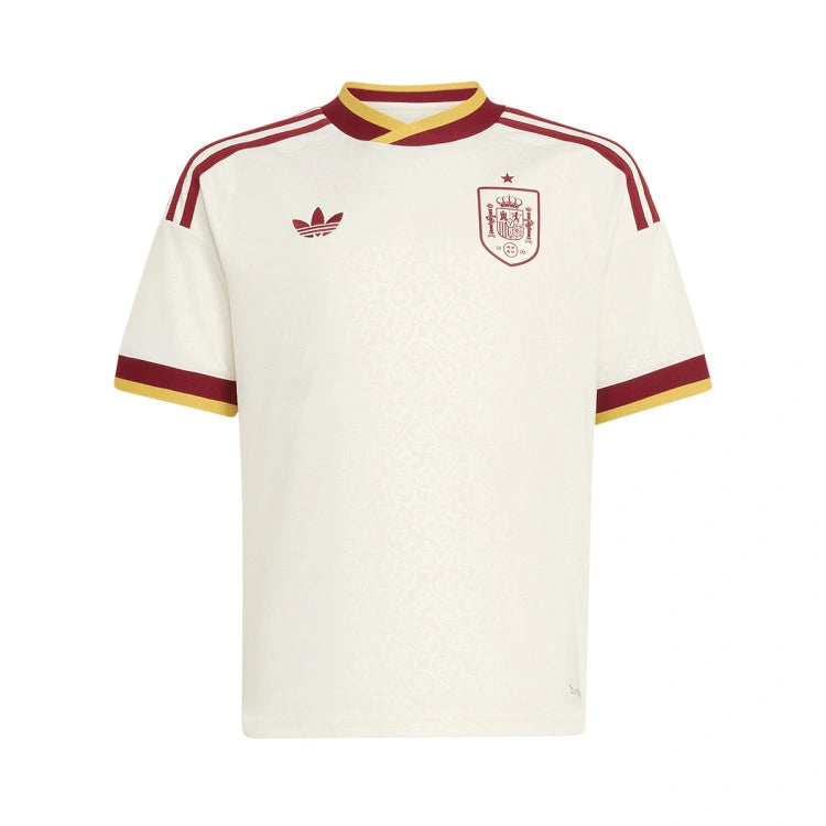 Kids Spain Away kit World Cup 2026 Jersey