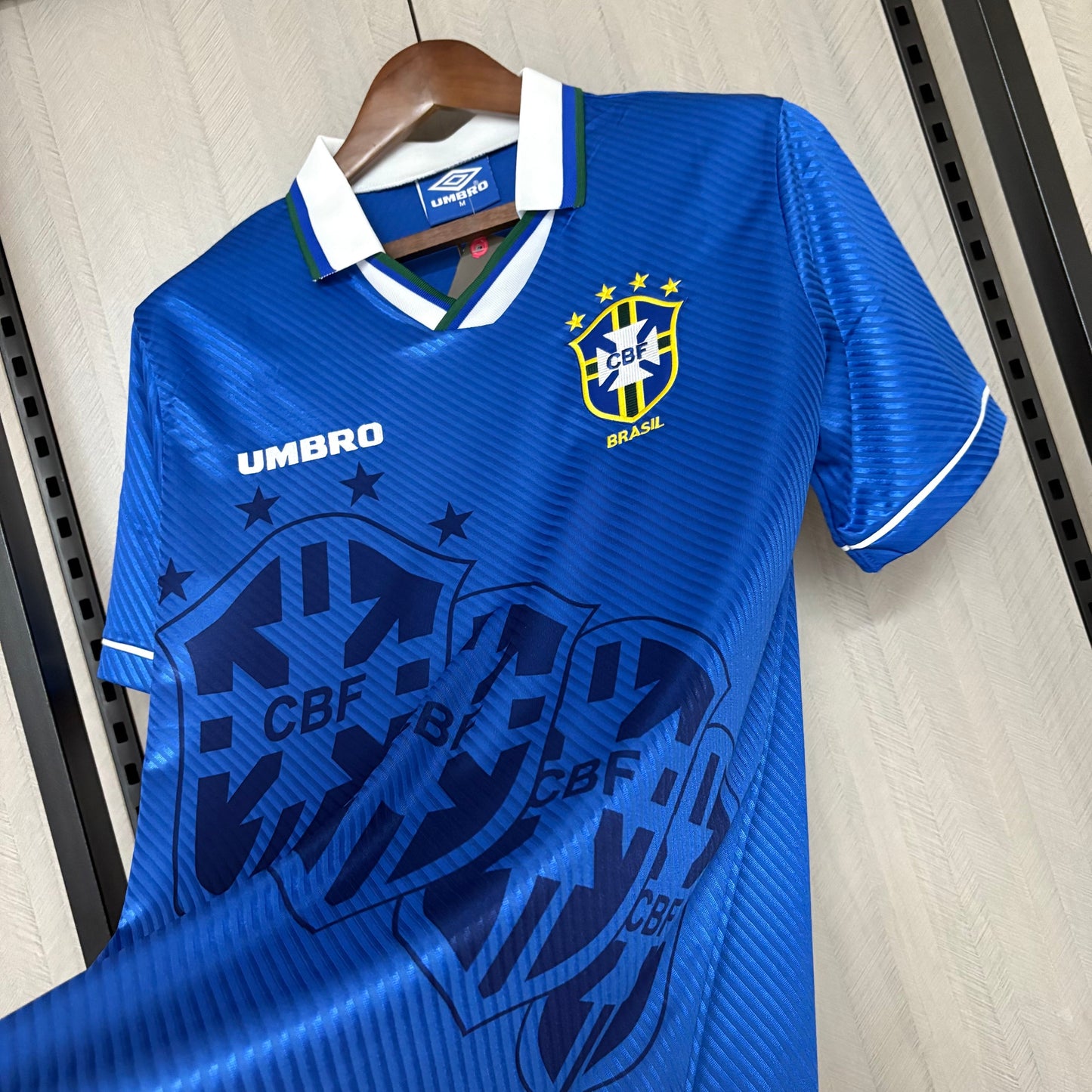 Retro 1994 Brazil Away Jersey