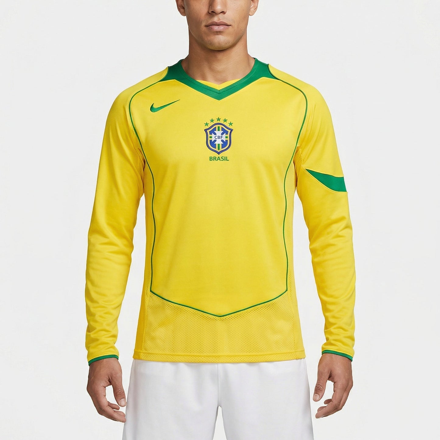 Jersey Retro Brasil 2004 I Longsleeve