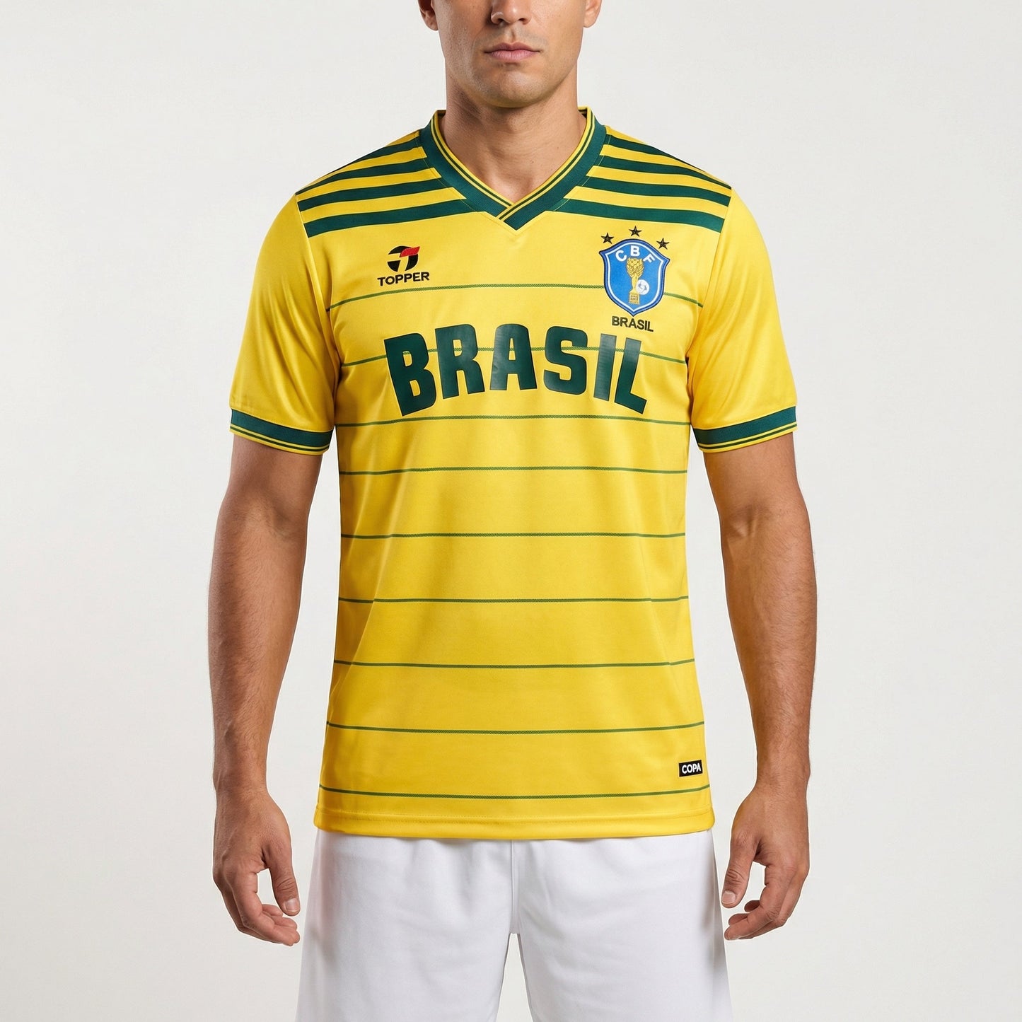 Jersey Retro Brasil 1984 Fan