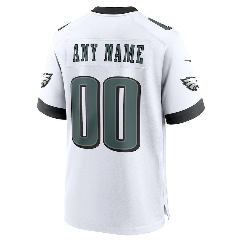 Philadelphia Eagles - Custom Game Jersey - White